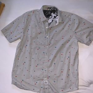 Volcom short sleeve button up